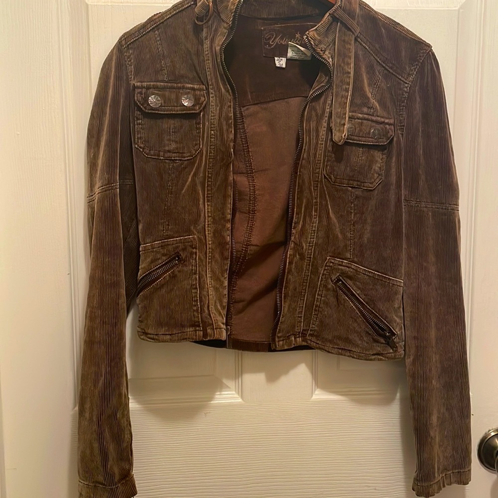 Brown jean jacket